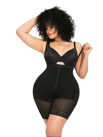 High-Waisted Hip-Lifting Body-Shaping Bodysuit