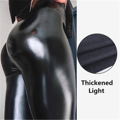 Women's Glossy Hip Lifting Leggings