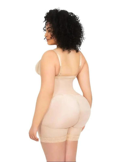 High-Waisted Hip-Lifting Body-Shaping Bodysuit