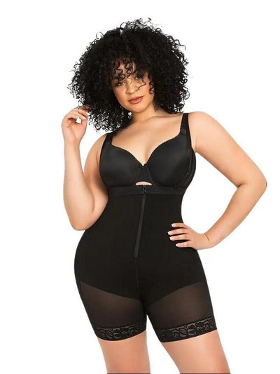 High-Waisted Hip-Lifting Body-Shaping Bodysuit