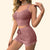 Women's Casual Lace Camisole Vest Shorts Two Piece Set