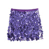 Sequined Ultra Short Skirt