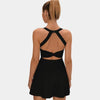 Backless sports dress