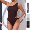 One-Shoulder Thong Bodysuit