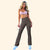 Flared Bottoms Seamless Stretch High Waist Yoga Pants