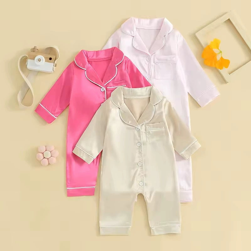 Baby one-piece pajamas