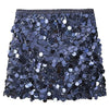 Sequined Ultra Short Skirt