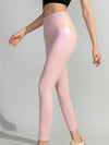 Female Sexy Stylish Light Pink Laser Leggings