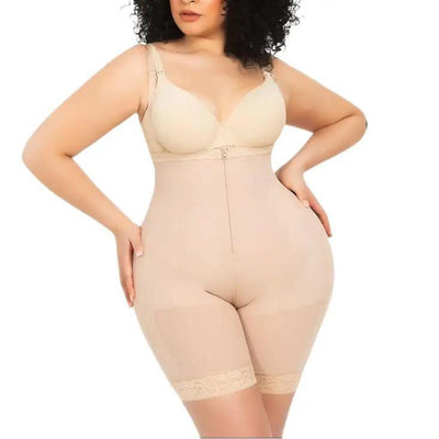 High-Waisted Hip-Lifting Body-Shaping Bodysuit