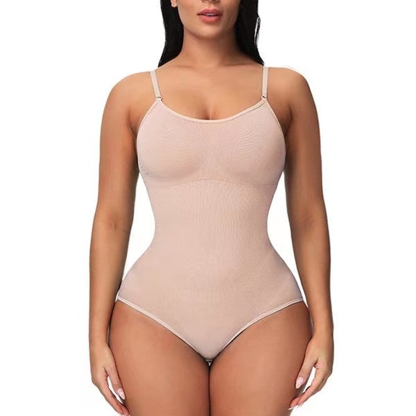 0120 Women's Full Bodysuit Body Shaper with Bra / Powernet – New Body  Couture