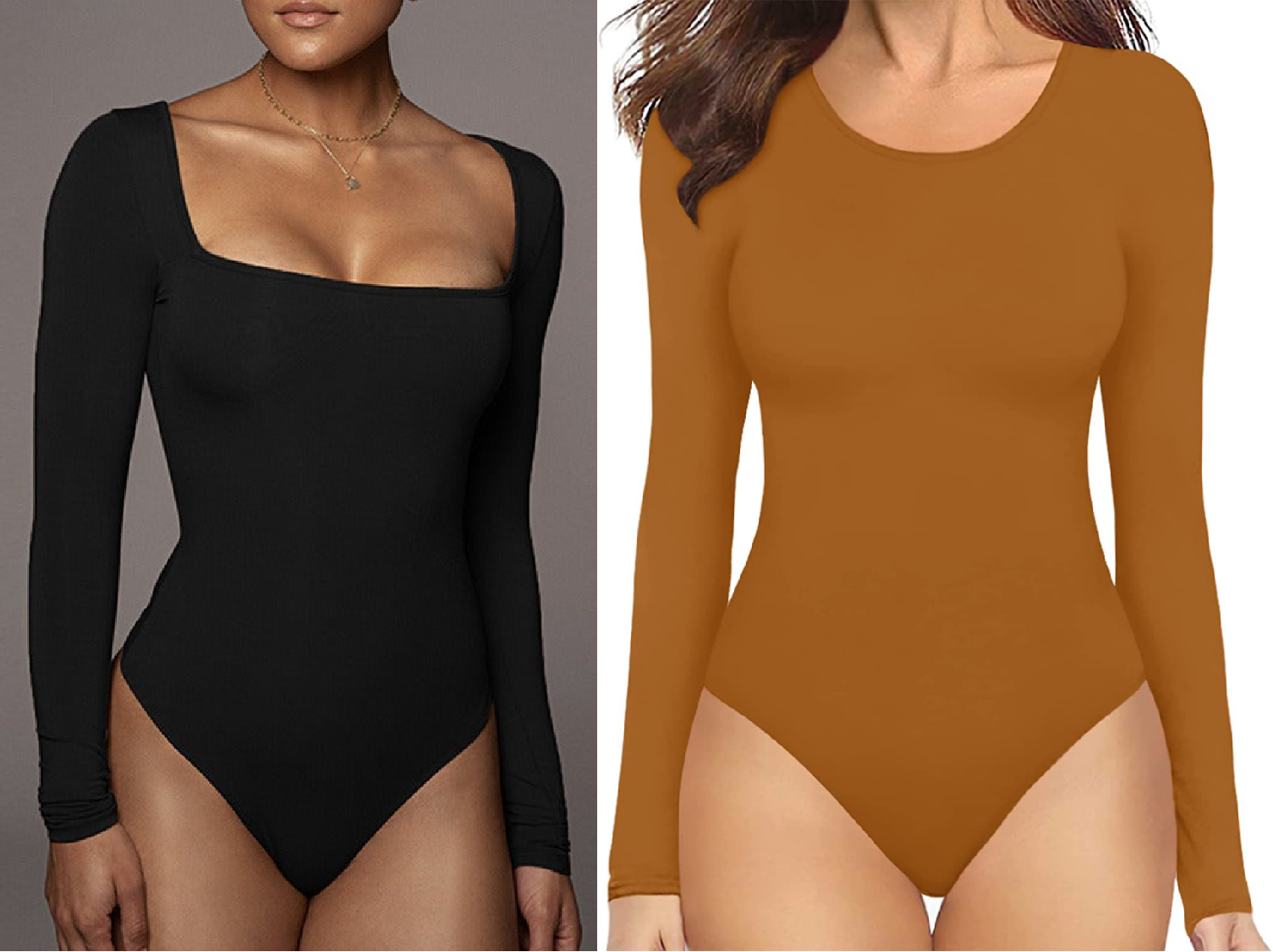 the difference in my waist from this shapewear bodysuit is UNREAL!! Ru