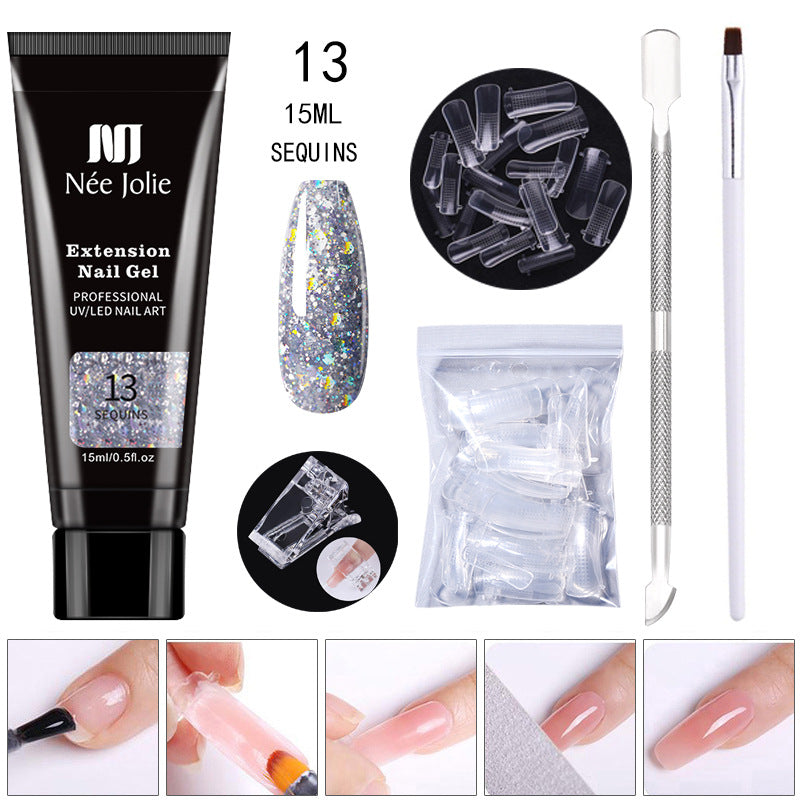 Top-Rated Morovan Poly Gel Nail Kit Is On Sale On Amazon