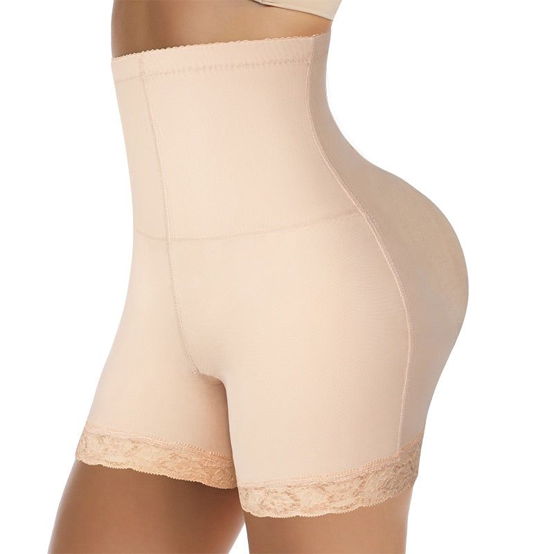 R- Slimmer Butt lifter shorts shapewear double layer tummy control high  waist & butt lifter - Royal's Beauties